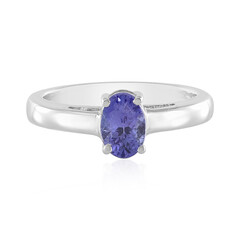 Bague en argent et Tanzanite