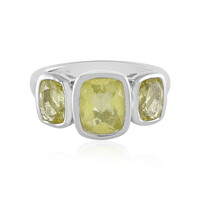 Bague en argent et Quartz de l'Ouro Verde