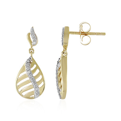 Boucles d'oreilles en or et Diamant Flawless (F) (LUCENT DIAMONDS)