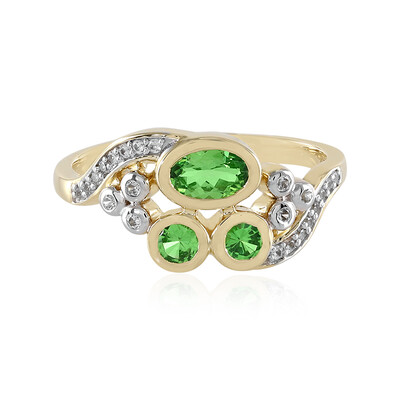 Bague en or et Grenat Tsavorite (D'vyere)