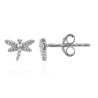 Boucles d'oreilles en argent et Zircon