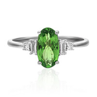 Bague en or et Grenat Tsavorite AAA (CIRARI)