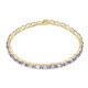 Bracelet en or et Tanzanite AAA