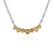 Collier en argent et Citrine