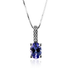 Collier en or et Tanzanite AAA