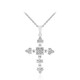 Collier en argent et Topaze blanche