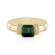 Bague en argent et Tourmaline verte de Benedito