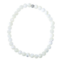 Bracelet en argent et Nacre blanc