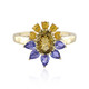 Bague en or et Tanzanite jaune non chauffée  (Adela Gold)