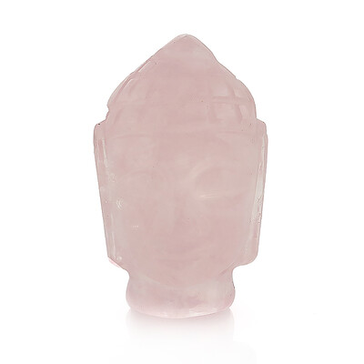 Figurine et Quartz rose