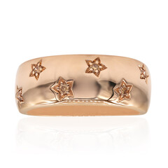 Bague en or et Diamant rose de France SI1 d'Argyle 