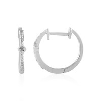 Boucles d'oreilles en argent et Diamant I2 (I)