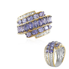 Bague en argent et Tanzanite (Gems en Vogue)