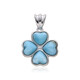 Pendentif en argent et Larimar