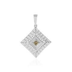 Pendentif en or et Diamant champagne I2 (Ornaments by de Melo)