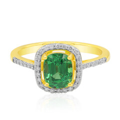 Bague en or et Grenat Tsavorite AAA (AMAYANI)