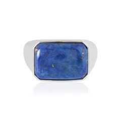 Bague pour homme en argent et Lapis-Lazuli