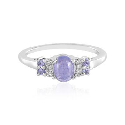 Bague en argent et Tanzanite