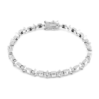 Bracelet en argent et Topaze blanche