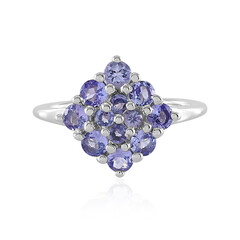 Bague en argent et Tanzanite