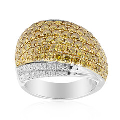 Bague en or et Diamant SI2 jaune (CIRARI)