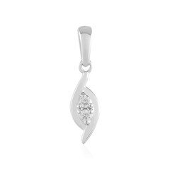 Pendentif en argent et Diamant I2 (H)