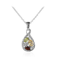 Collier en argent et Citrine