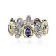 Bague en argent et Tanzanite (Dallas Prince Designs)