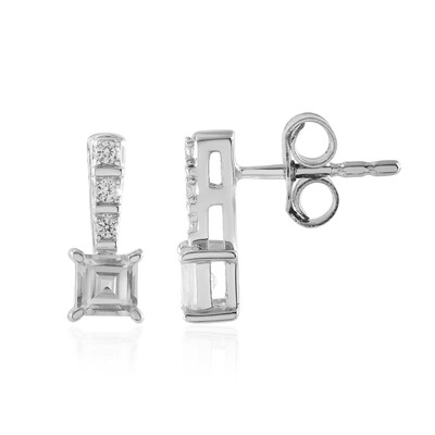 Boucles d'oreilles en argent et Zircon