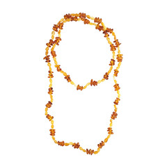 Collier et Ambre jaune