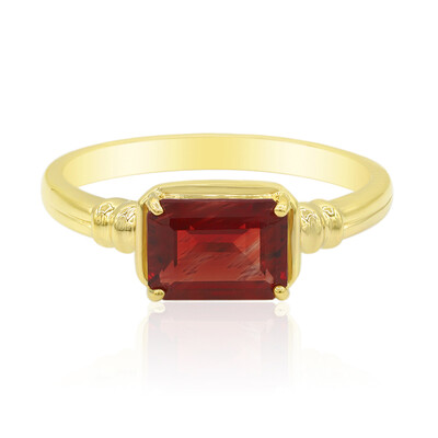 Bague en or et Tibétanite rouge (Adela Gold)