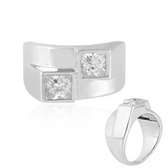 Bague en argent et Zircon