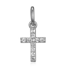 Pendentif en argent et Topaze blanche