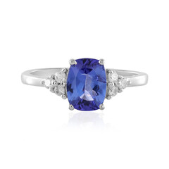 Bague en argent et Tanzanite