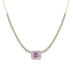 Collier en or et Kunzite AAA (de Melo)