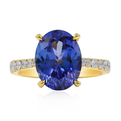 Bague en or et Tanzanite AAA (CIRARI)