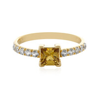 Bague en or et Zircon jaune (Adela Gold)