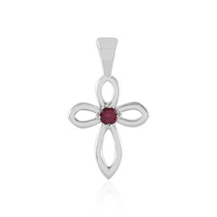 Pendentif en argent et Rubellite