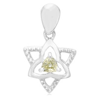 Pendentif en argent et Tourmaline cuprifère