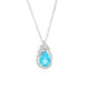 Collier en argent et Topaze Paraiba