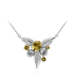 Collier en argent et Citrine (TPC)