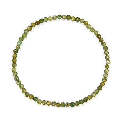 Bracelet et Tourmaline verte