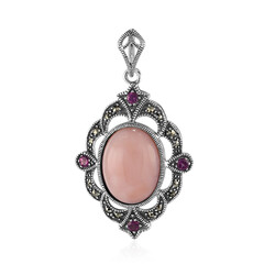 Pendentif en argent et Opale rose (Annette classic)