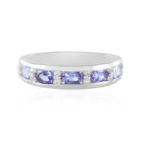 Bague en argent et Tanzanite