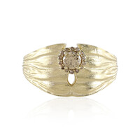 Bague en or et Diamant champagne I2 (de Melo)