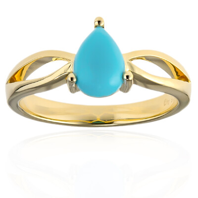 Bague en argent et Turquoise Sleeping Beauty