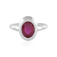 Bague en argent et Rubis de Bemainty (SAELOCANA)