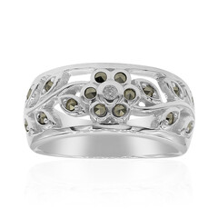 Bague en argent et Diamant I2 (J) (Annette classic)