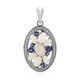 Pendentif en argent et Opale blanche