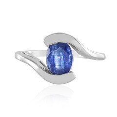 Bague en argent et Kyanite du Népal